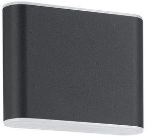 Aplică LED de exterior Eglo 901025 GRUTTI 2xLED/2,9W/230V IP65