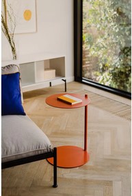 Măsuță auxiliară rotundă din oțel 41x40 cm Ande – noo.ma