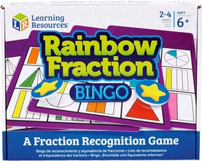 JOC BINGO - CURCUBEUL FRACTIILOR - LEARNING RESOURCES (LSP0620-UK)