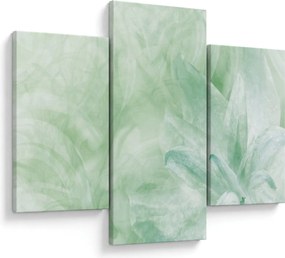 Tablou - Floare verde (90x60 cm)