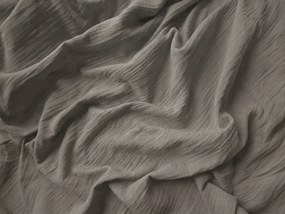 Lenjerie de pat din muselina PURELY gri Dimensiune lenjerie de pat: 2 buc 80 x 80 cm | 200 x 200 cm