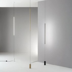 Lampa LED suspendata, tip lampadar, 2700K, negru, Filo pt