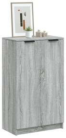 vidaXL Pantofar, gri sonoma, 59x35x100 cm, lemn compozit