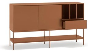 Comodă cărămizie 166x98x45 cm Platt – Teulat