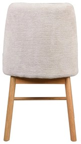 Scaune de dining bej 2 buc. Amesbury – Rowico