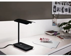 Lampă LED de masă dimabilă tactilă ARENAZA LED/5,8W/230V neagră Eglo 99829