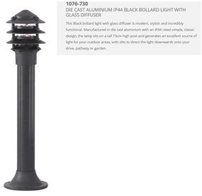 Stalp modern de exterior IP44 Outdoor H-73cm 1076-730 SRT