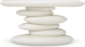 Consola design LUX Azura alb