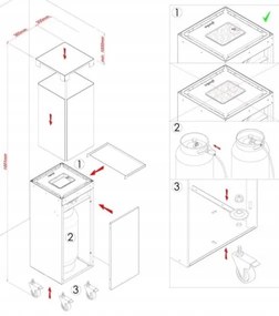 Șemineu de exterior pe gaz Planika Faro GAS 142x36 cm 8kW verde + capac de protecție