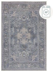 Covor verde lavabil din amestec de fibre reciclate 200x290 cm Windsor – Flair Rugs