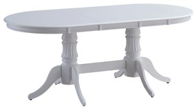 Masa Extensibila Nice, 150-190x90x76 cm, Alba