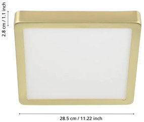 Eglo 900184 - Plafonieră LED FUEVA LED/20,5W/230V