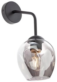 Lampă de perete Redo 01-2618 PIERCE 1xE27/42W/230V negru