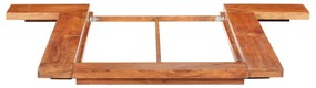 Cadru pat futon, stil japonez, 100 x 200 cm, lemn masiv acacia 100 x 200 cm