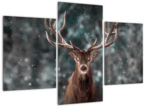 Tablou - Cerbul majestic (90x60 cm)