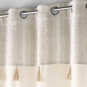 Draperie în culoare naturală 140x240 cm Island – douceur d'intérieur