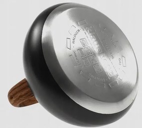 La mâna a doua: Ceainic cu fluier Klausberg KB 7565, 3 L, Baza groasa, Inductie, Negru/Maro