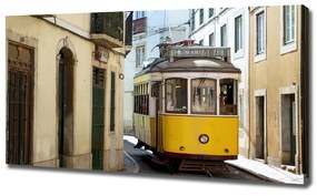 Tablou pe pânză Stația de tramvai Lisabona