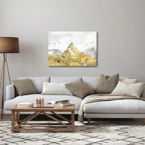Tablou - Munte auriu (70x50 cm)