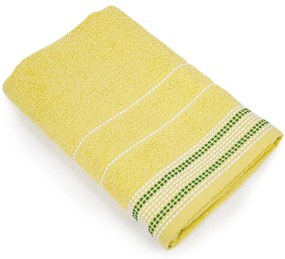 Prosop BARBARA 70x130 cm verde deschis, 100% bumbac