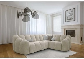 Colțar bej (cu colț pe partea dreaptă/în formă de ”L”) Shell – Miuform