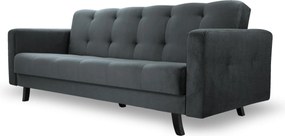 Canapeaua trei locuri Lisabona (Gri) . Promo -16%. 1071486