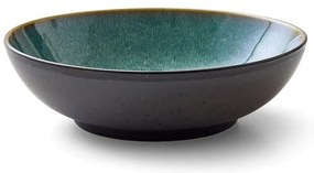 Bol verde/negru pentru servire din gresie 1,8 l Gastro Green/Black – Bitz