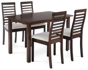 Zondo Set masă scaune pentru sufragerie Churton-4000 WAL (pentru 4 persoane). 782233