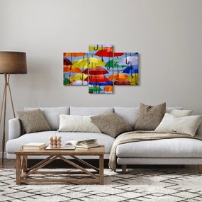 Tablou - Umbrele colorate (90x60 cm)