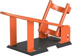 HOMCOM Suport motocicletă pentru roți 38,1-53,34 cm, 381-533,4 mm roată față, suport reglabil 816,5 kg Portocaliu | Aosom Romania