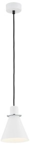 Pendul modern design retro Beverly alb/crom