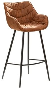 Set 2 scaune bar maro The Dutch Comfort, 104 cm