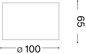 Spot LED Ideal Lux SPIKE 1xGX53/9W/230V alb
