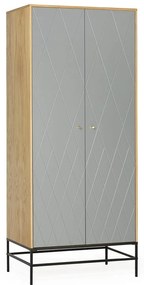 Dulap Woodman Mia, gri