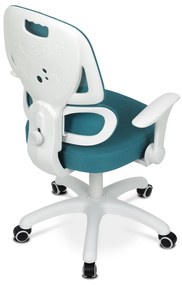 Scaun de birou Autronic KA-K1063 BLUE, albastru