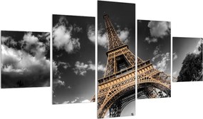 Tablou cu turnul Eiffel (125x70 cm), în 40 de alte dimensiuni noi