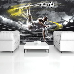 Fototapet - Fotbalistul în acțiune (152,5x104 cm)