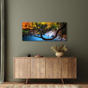 Tablou - Cascade din Asia (120x50 cm)