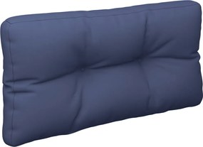 vidaXL Pernă de paleți, bleumarin, 120x40x12 cm, material textil