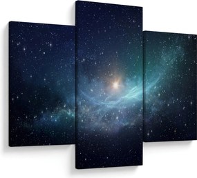 Tablou - Stele și nebuloase (90x60 cm)