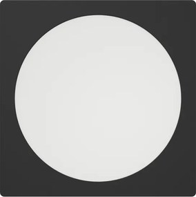 Eglo 901393 - Plafonieră LED FUEVA, 18,5W/230V, 21,6x21,6 cm, neagră