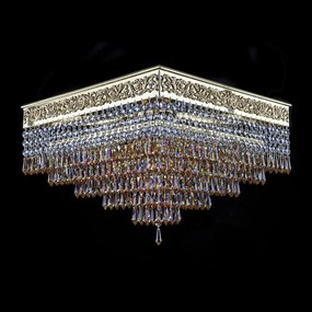 Plafoniera design LUX, Cristal Bohemia Exclusive DARIAN 42x42cm