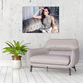 Tablou pe sticlă - Glamour (70x50 cm)