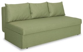 Canapea Extensibila Cu Lada Depozitare Modulo, Verde, 191 X 98 X 80 Cm