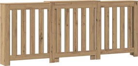 vidaXL Mască pentru calorifer stejar artizanal 205x21,5x83,5 cm lemn