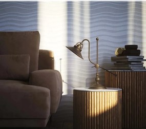 Lampa de masa stil industrial din alama personalizabila Alice