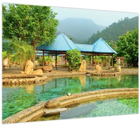 Shanghai hotel park (70x50 cm)