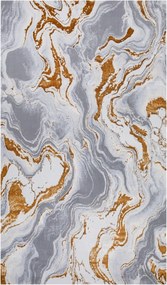 Covor Modern Living, Dormitor Dreptunghiular Royal River 7367A Galben Gold (Alege dimensiunea: 100 x 200)