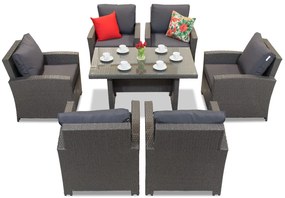 Mobilier de grădină Parma Premium antracit Garden Point