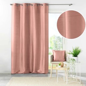 Draperie roz din microsatin 140x240 cm Shana – douceur d'intérieur